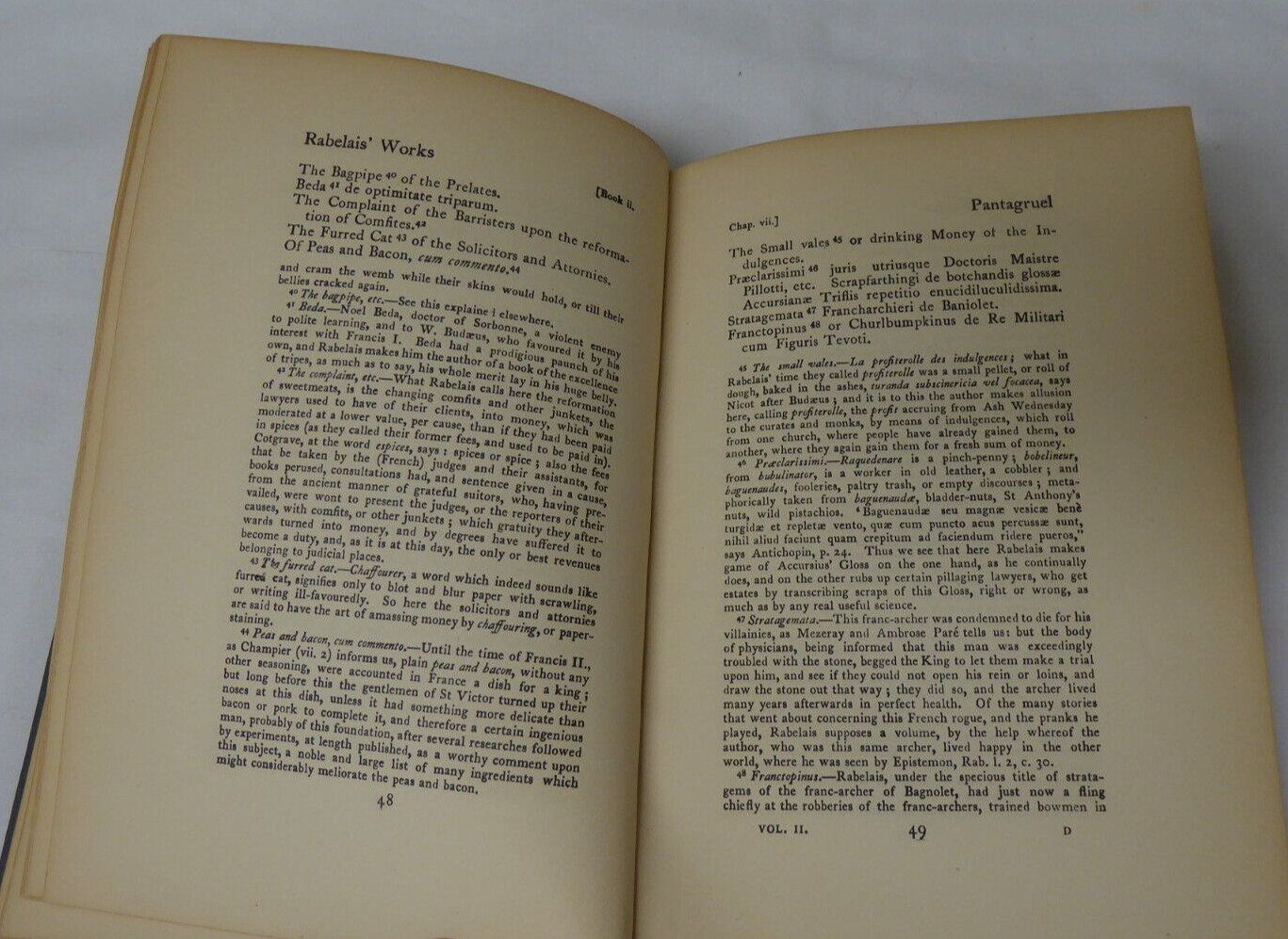 THE WORKS OF FRANCOIS RABELAIS – BOOK II – GIBBINGS & COMPANY LIMITED