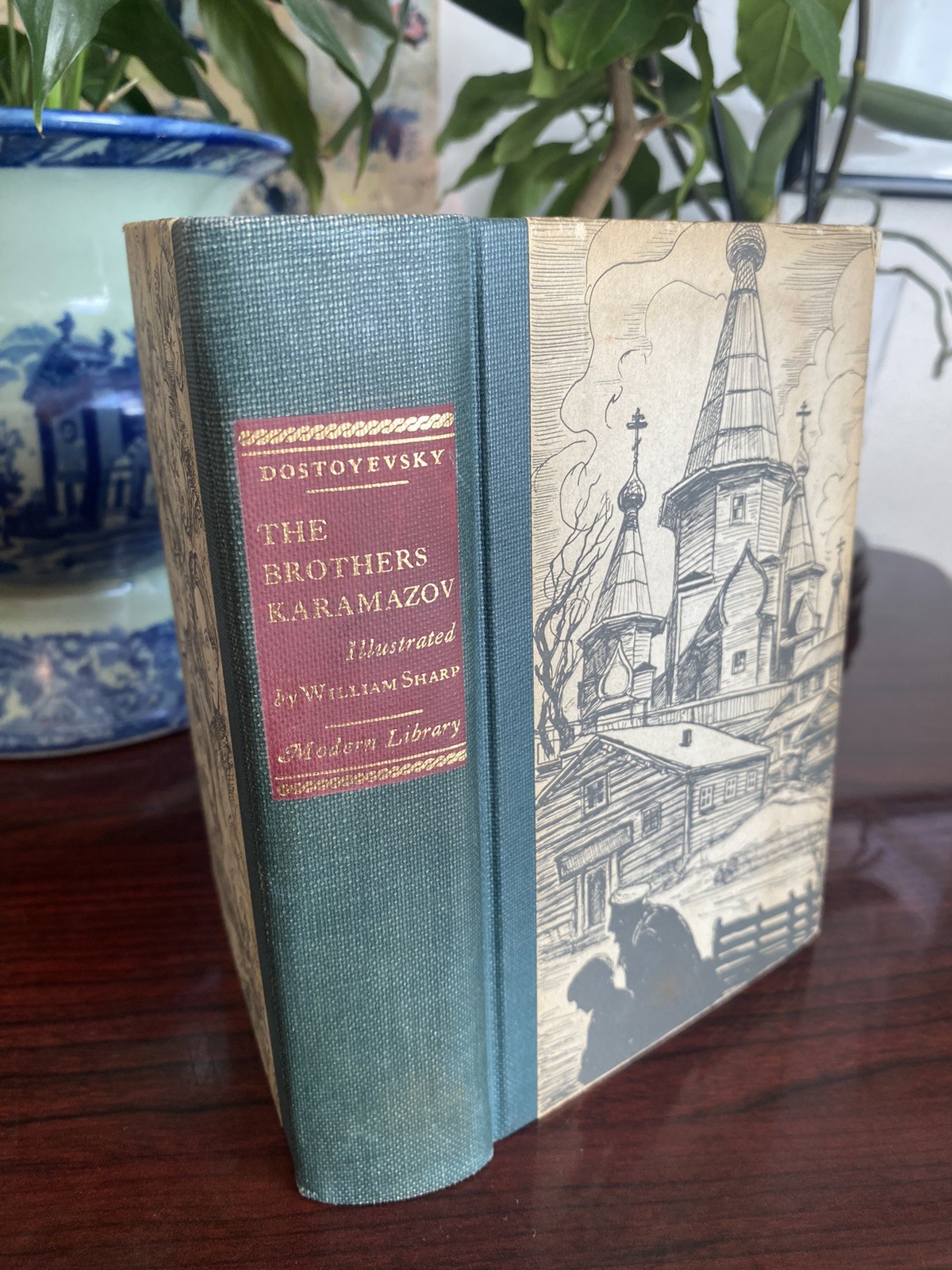 The Brothers Karamazov, Fyodor Dostoyevsky, The Modern Library 1943 Illustrated