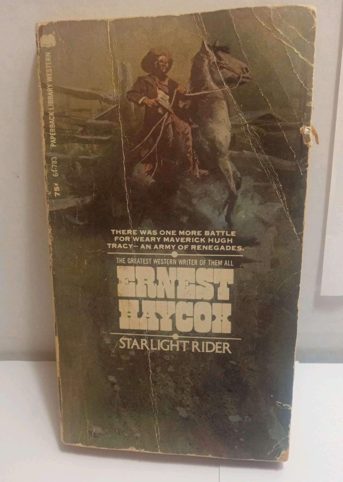 STARLIGHT RIDER by Ernest Haycox 1972 Western Paperback