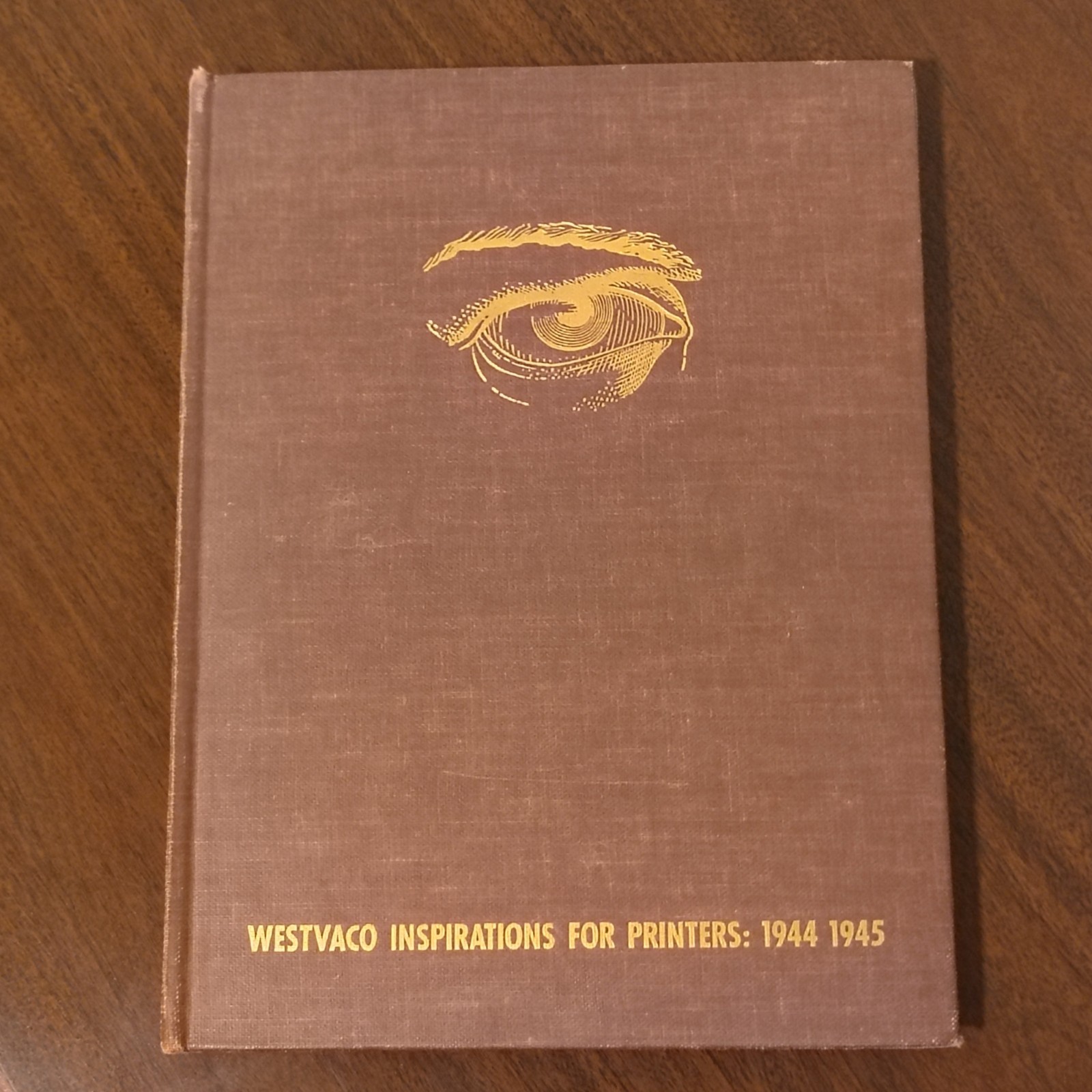 Westvaco Inspirations for Printers 1944-1945 Hardcover Graphic Design Art Book