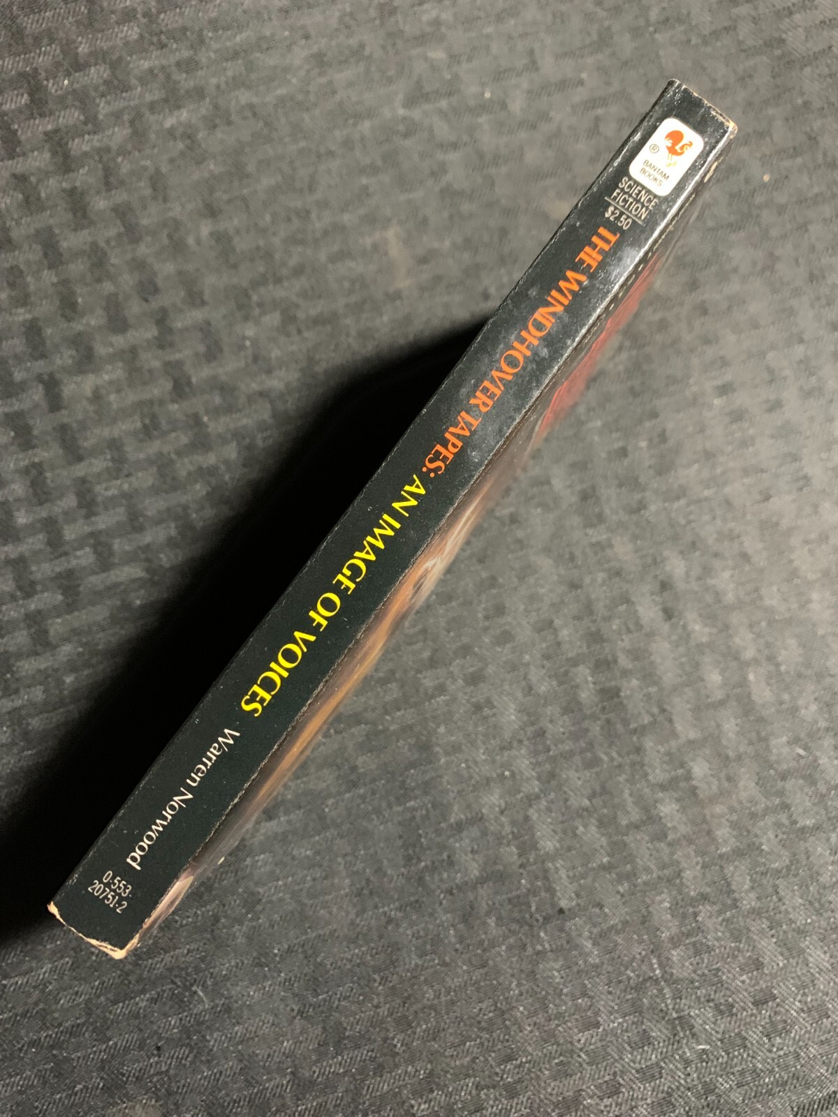 1982 THE WINDHOVER TAPES by Warren Norwood FN 6.0 1st Bantam Paperback