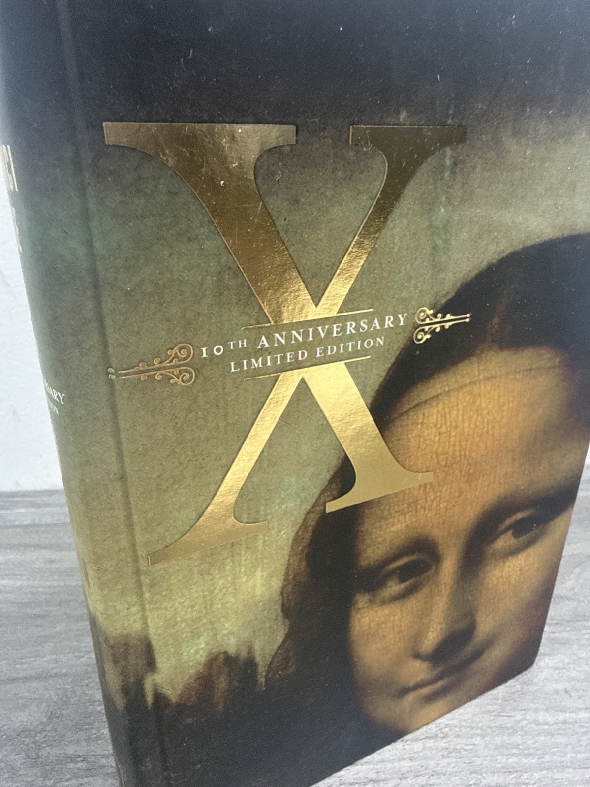 RARE! The Da Vinci Code Dan Brown 10th Anniversary Limited HC Book