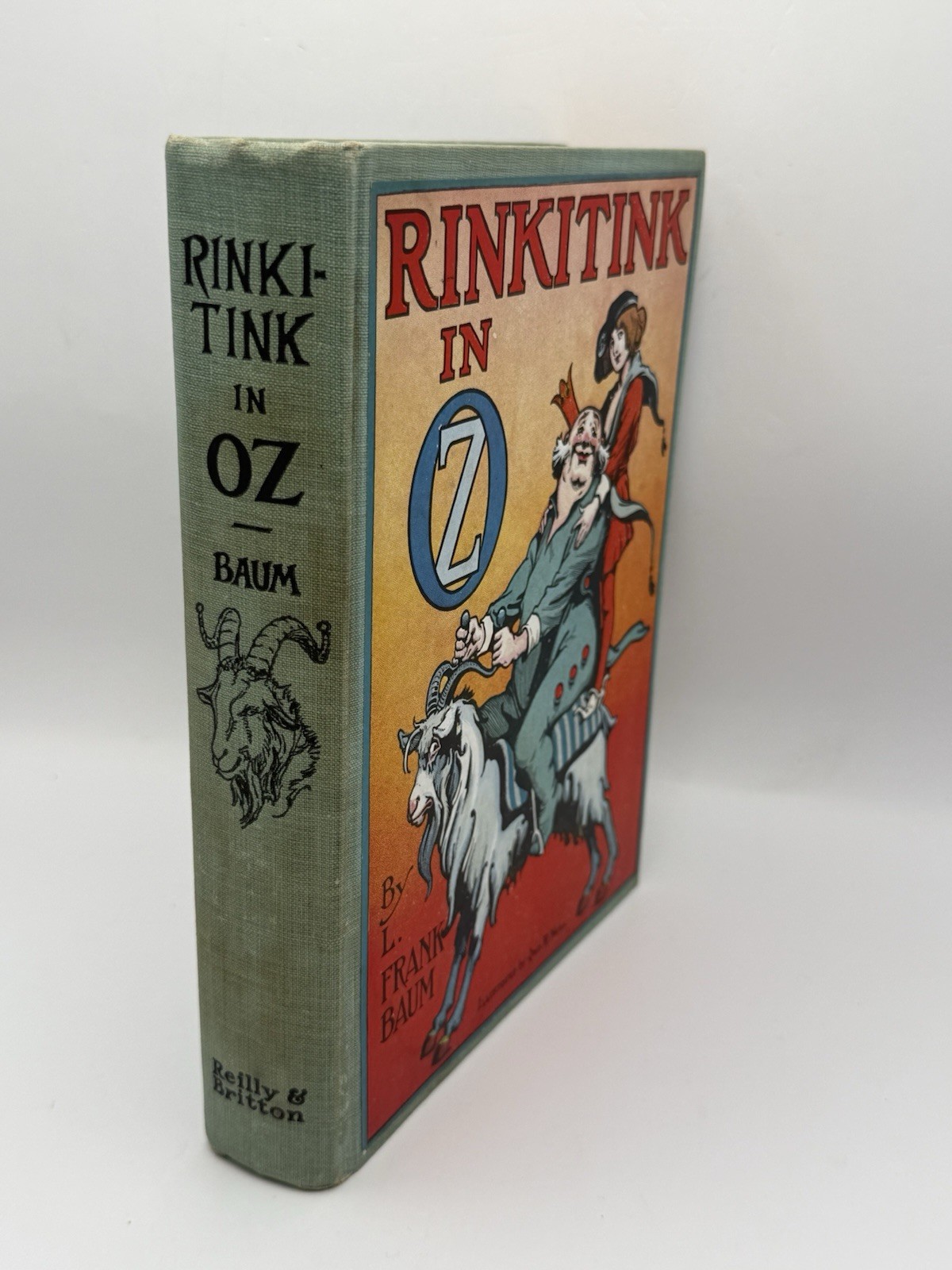 1916 Rinkitink in Oz L Frank Baum First Edition Reilly & Britton 12 Color Plates
