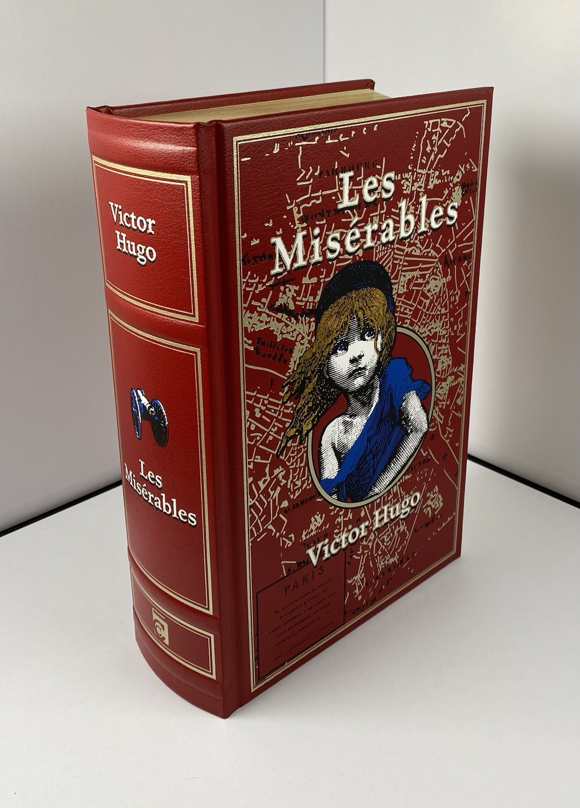 Les Miserables Victor Hugo Leather Bound Classic Hardback Special Edition Book
