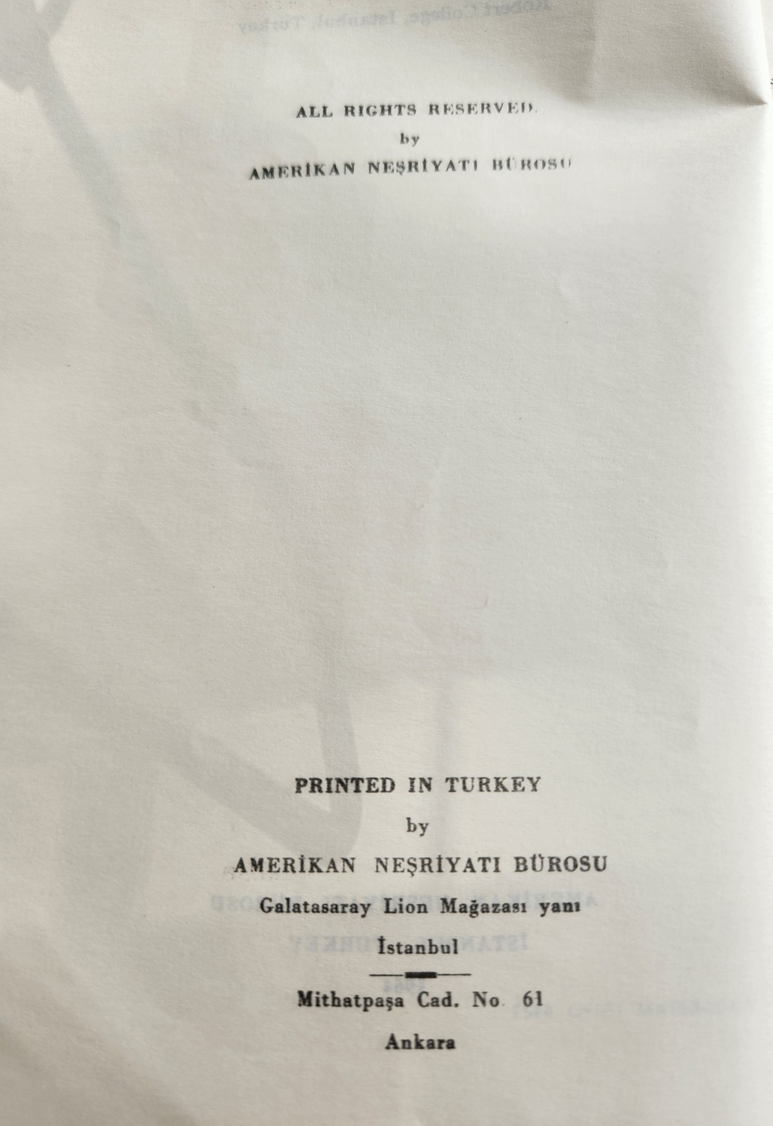 Turkey 5 – Essentials of Modern Turkish, by H Kreider. PB, 1964.