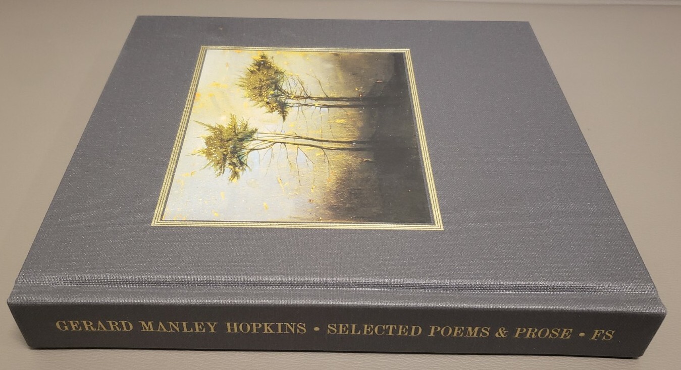 Rare Gerald Manley Hopkins Selected Poems & Prose Folio Society hardcover 2012