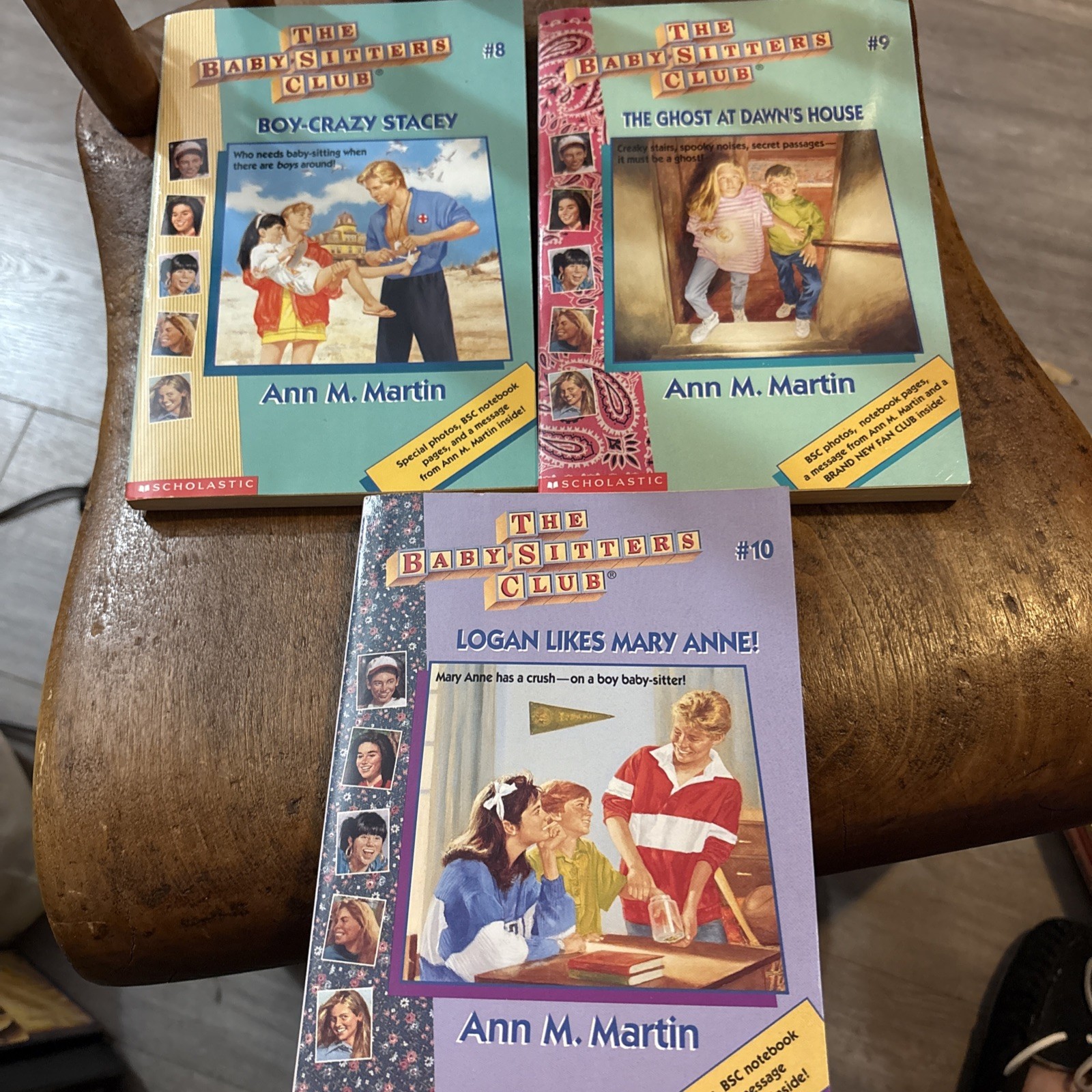 The Babysitters Club Series Lot of 3 Books 8-10 Ann M Martin