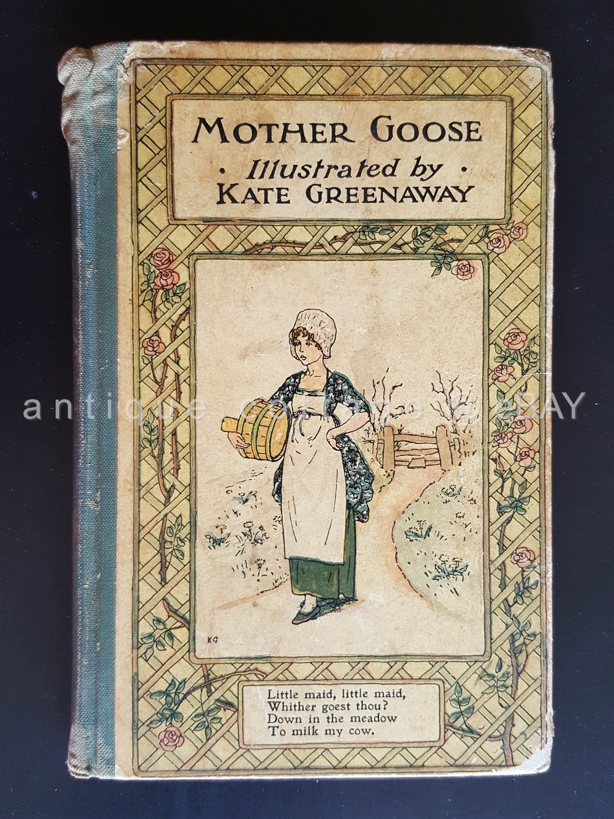 antique MOTHER GOOSE original KATE GREENAWAY 280.II40