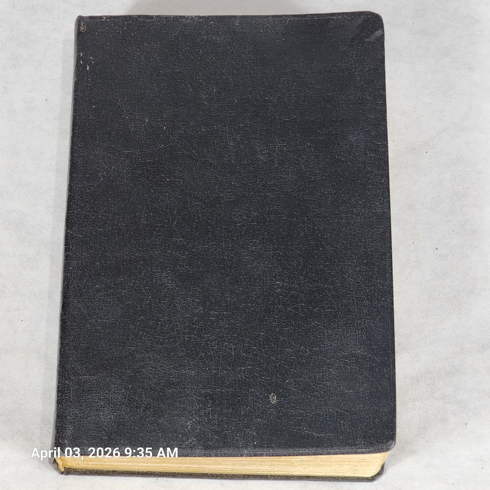 Vintage NAVE’S TOPICAL BIBLE A Digest of the Holy Scriptures 60’s Black