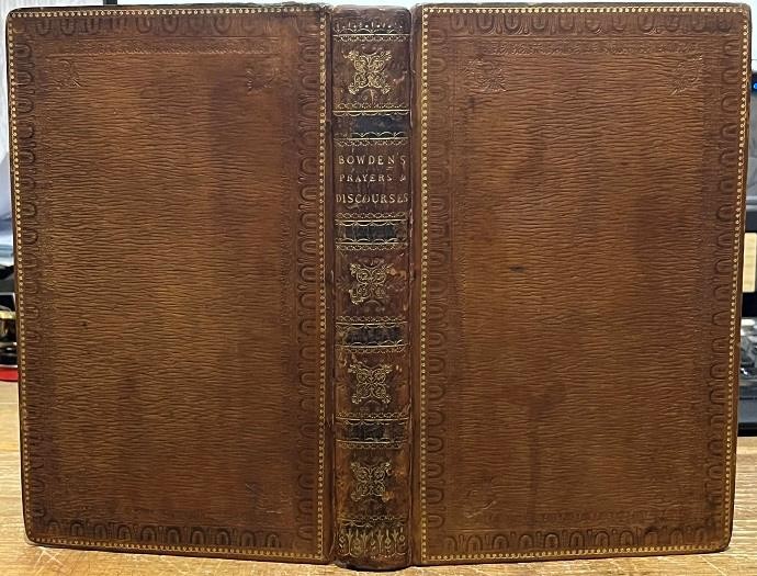 1816 Joseph Bowden ‚Prayers & Discourses For The Family‘ FINE BINDING Devotional