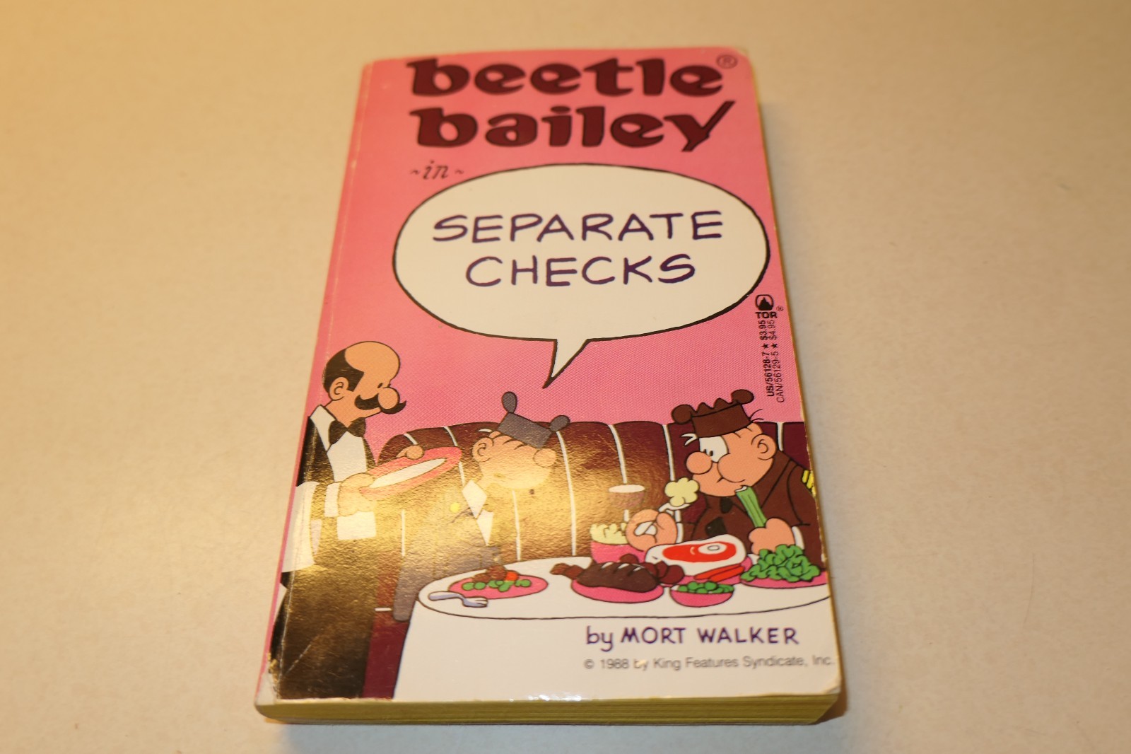 Beetle Bailey in Separate Checks by Mort Walker Paperback