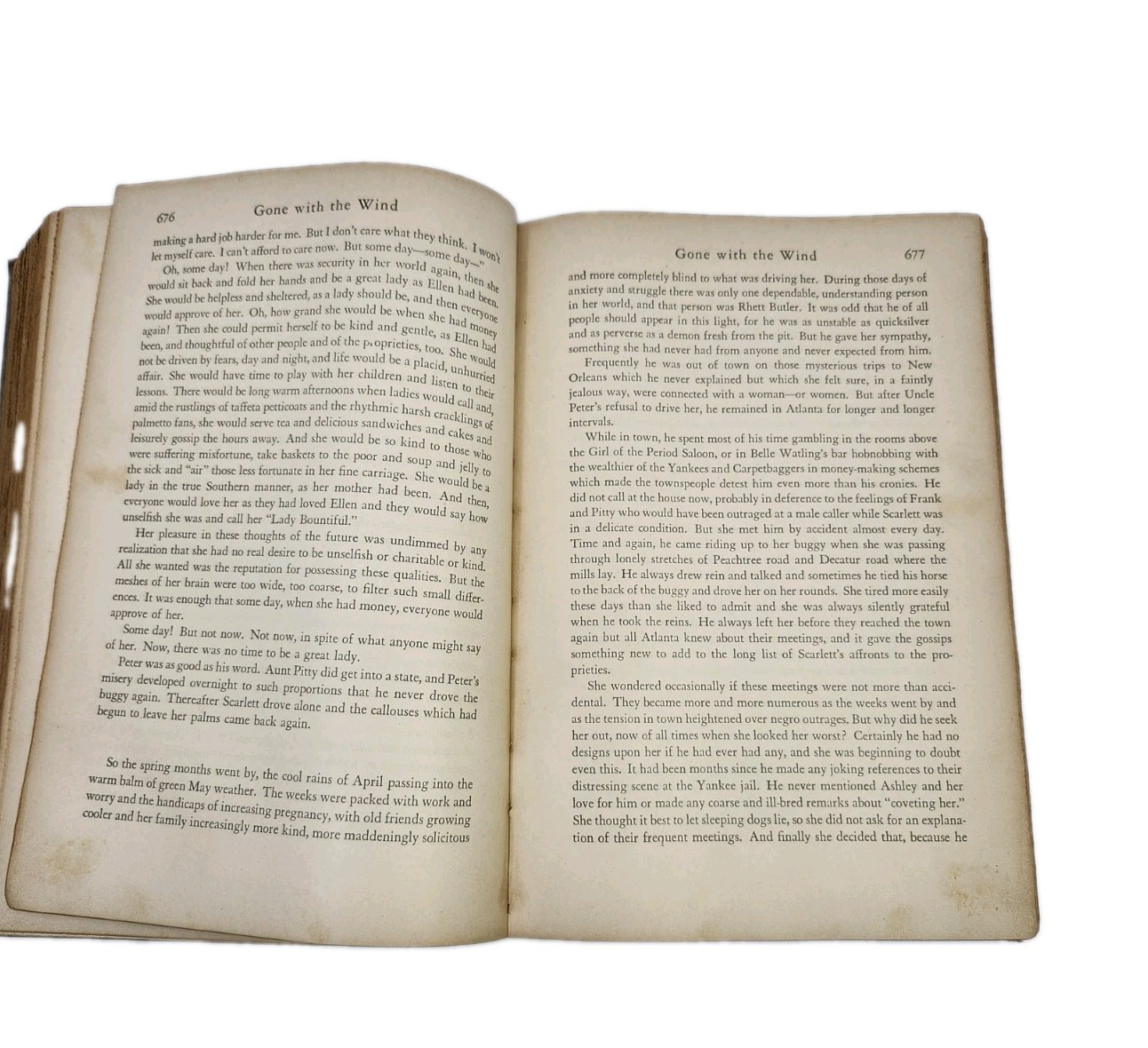 Gone with the Wind – Margaret Mitchell July, 1936 First Edition – 3rd Printing