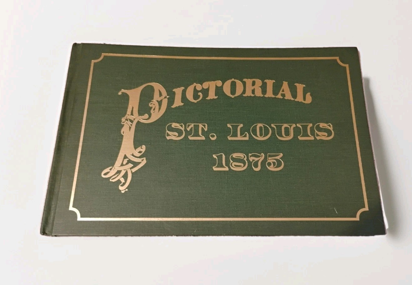 Pictorial St. Louis A Topographical Survey Drawn Perspective A.D. 1875 HC 1997