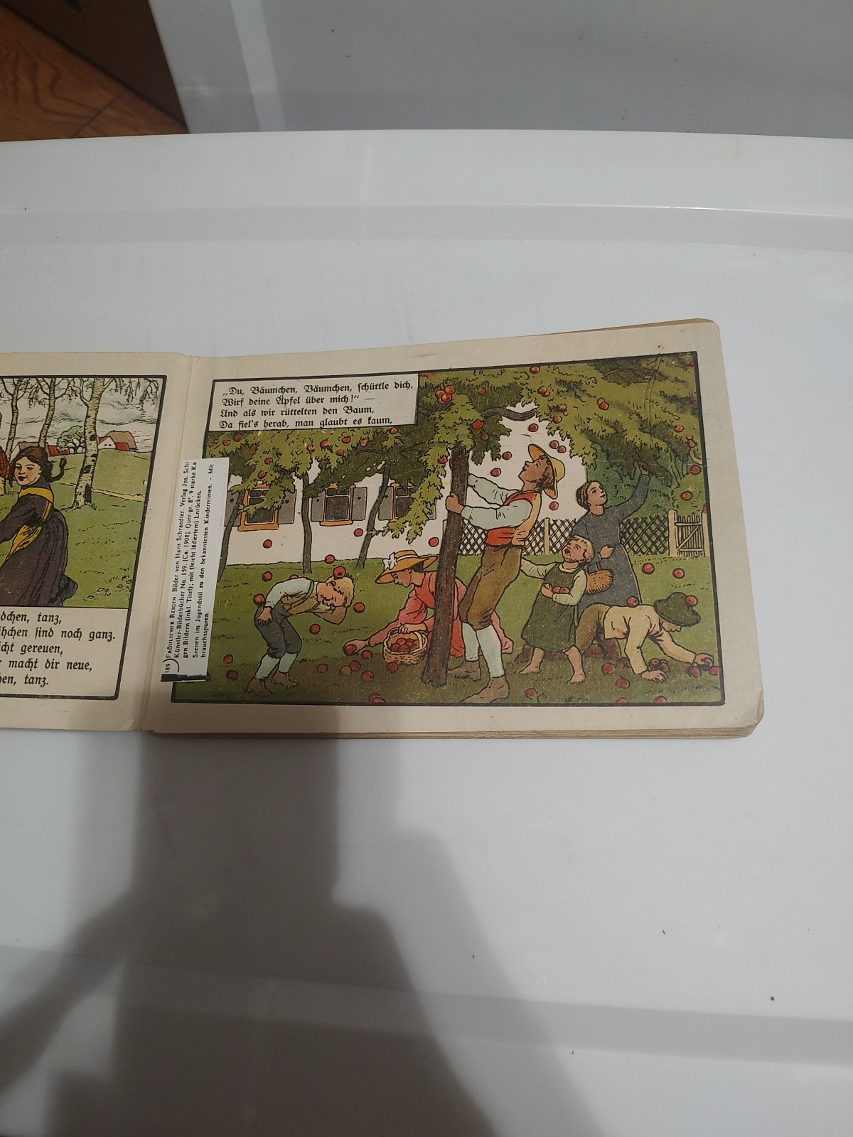 Fröhlicher Reigen c1908 Hans Schroeder Jugendstil German Children’s Book