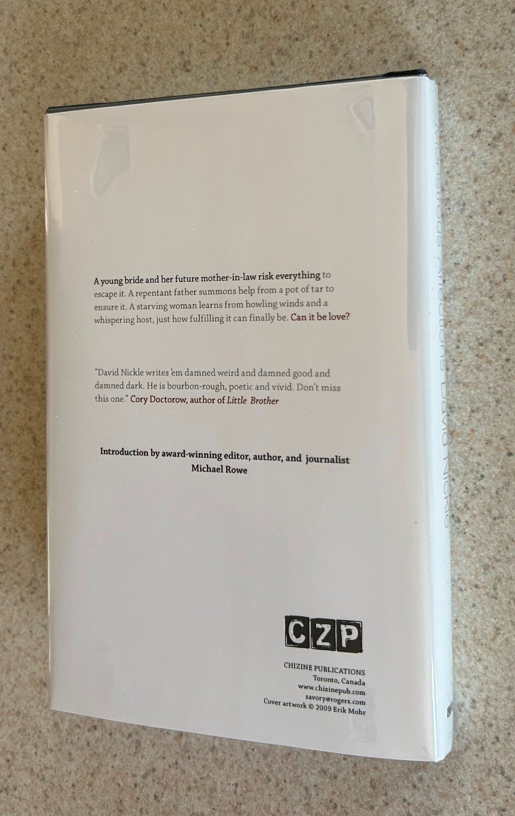 David NICKLE — Monstrous Affections (Chizine) — SIGNED X 3 Limited to 37 HC