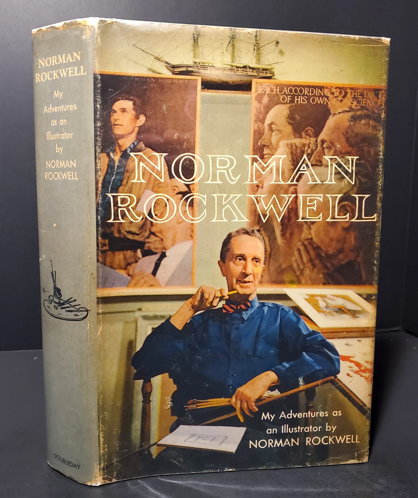 Norman Rockwell My Adventures as an Illustrator 1st Edition 1960 Hardback /DJ