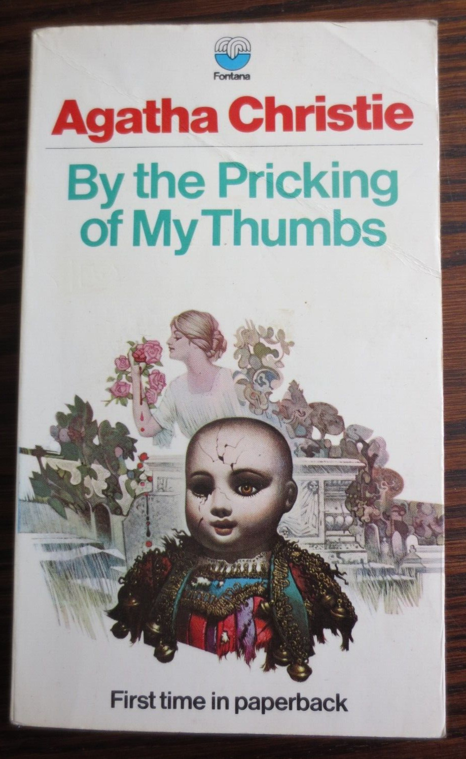 AGATHA CHRISTIE By the Pricking of My Thumbs Vintage FONTANA 1971 PB Book