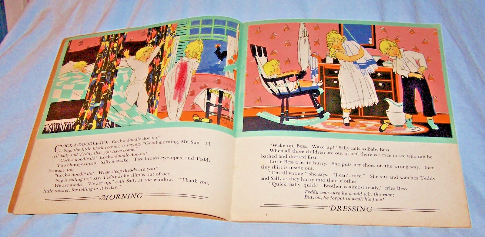 One Happy Day PB-1939-Marceline Dauzet w/Pictures by Janet Laura Scott