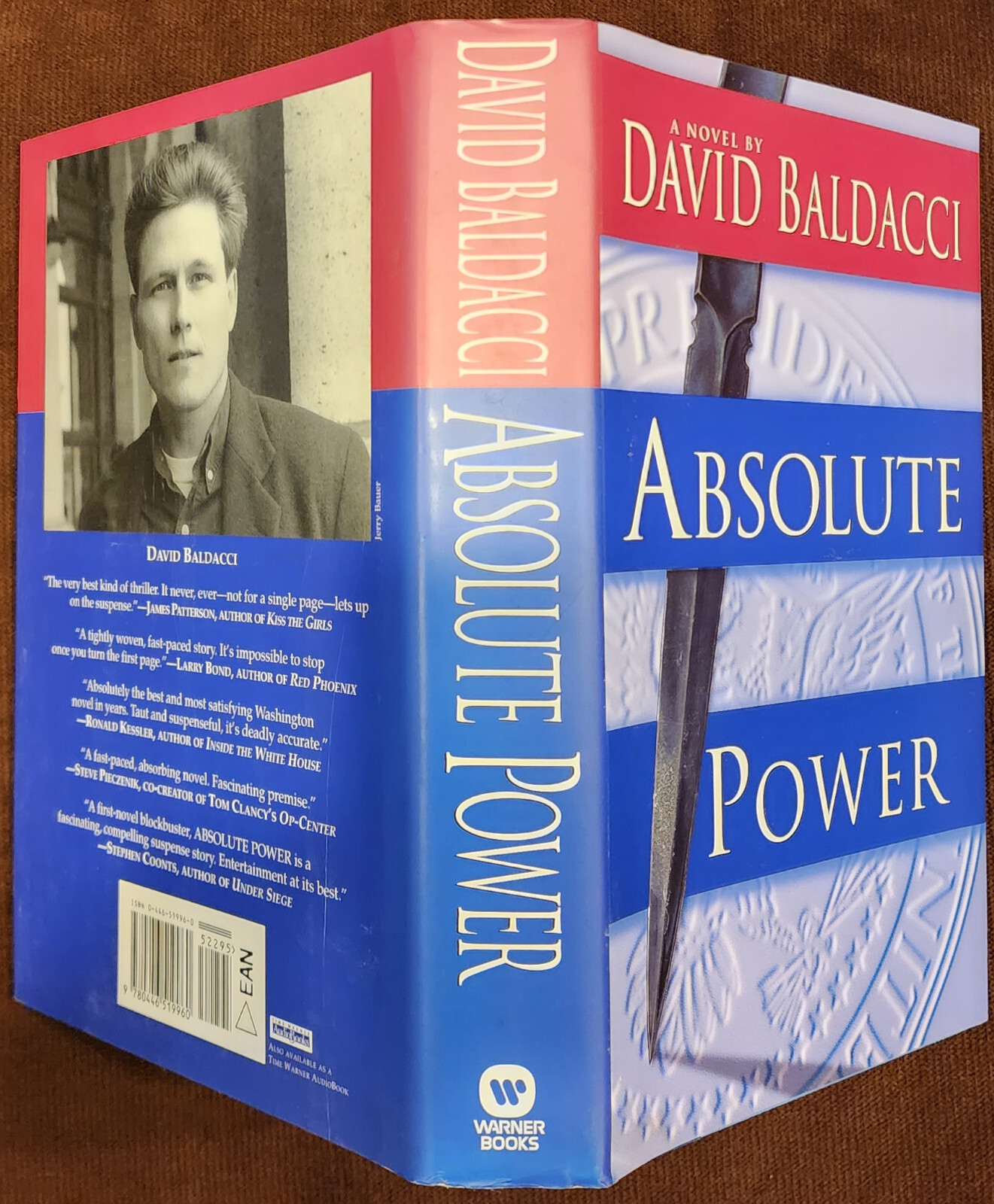 Baldacci, David, ABSOLUTE POWER, New York, 1996. 1st ed., inscribed by author.