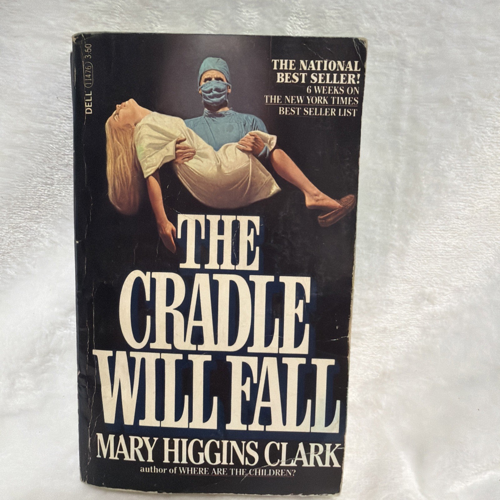 The Cradle Will Fall by Mary Higgins Clark Vintage Dell Paperback