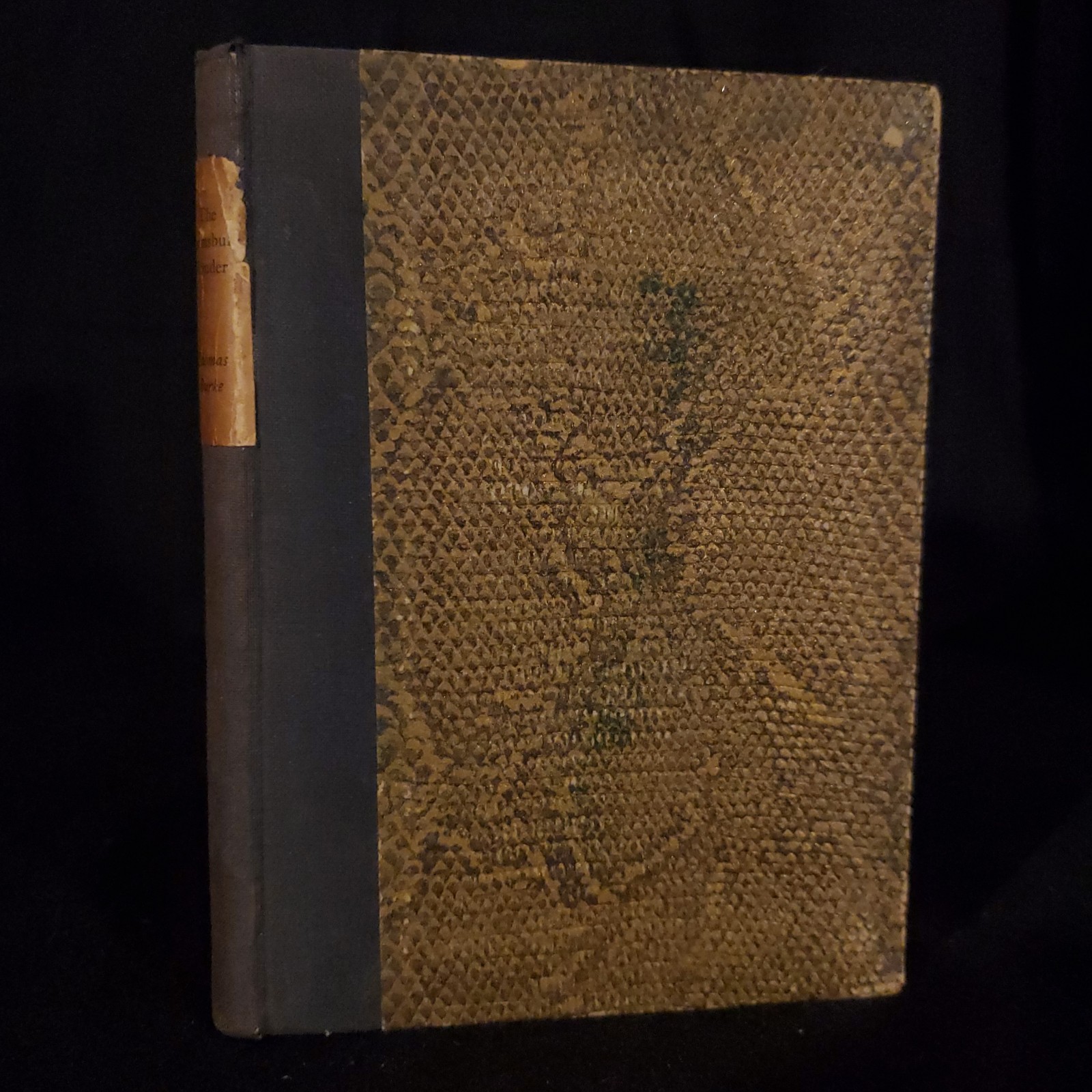 The Bloomsbury Wonder by Thomas Burke An Early Horror Fantasy 1929 HB