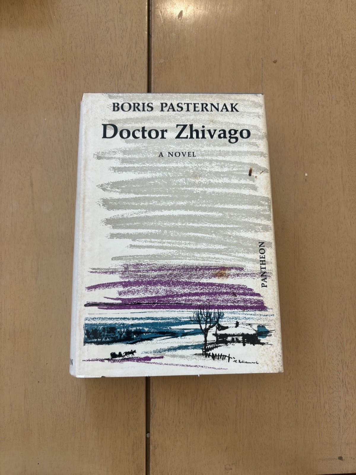 Doctor Zhivago Boris Pasternak 1958 Pantheon 1st BCE Book Club Edition Hardcover