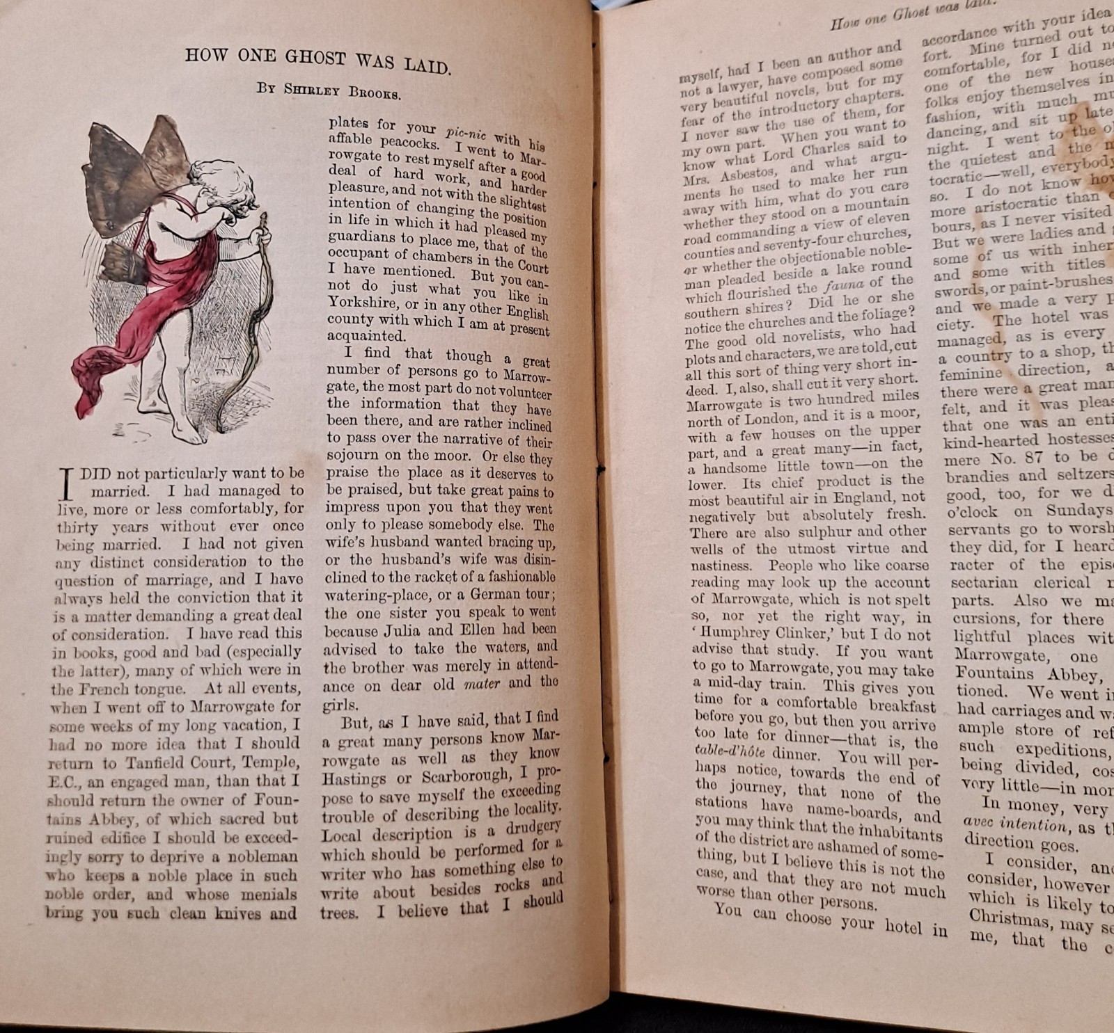 LONDON SOCIETY Xmas Annual 1871, 1st ed. Illustrated. Ghost Stories