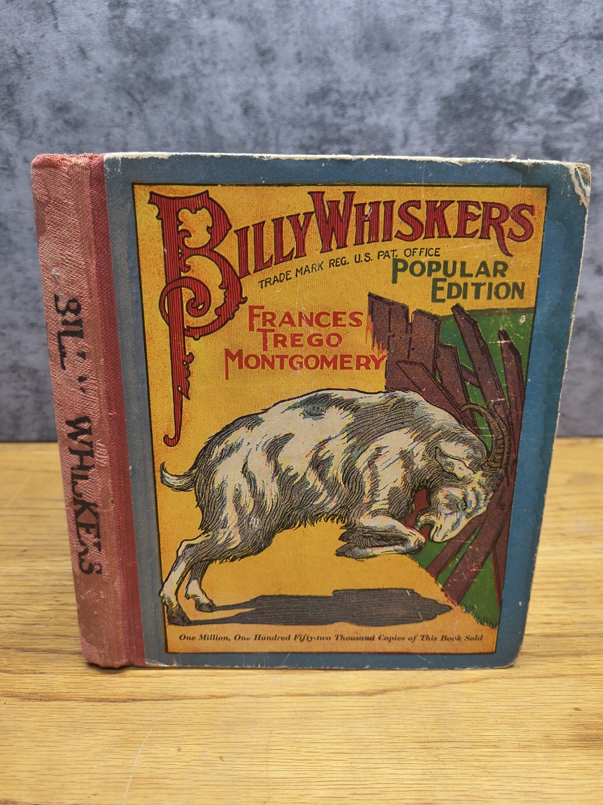 Billy Whiskers Goat Goats Adventures 1902 Children Juvenile Frances Montgomery
