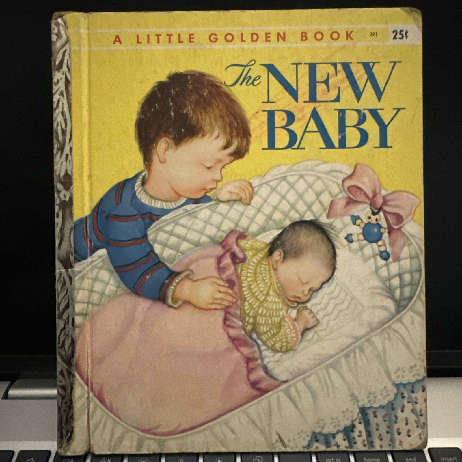 The New Baby, A Little Golden Book, Ruth and Harold Shane, Eloise Wilkin, 1948,
