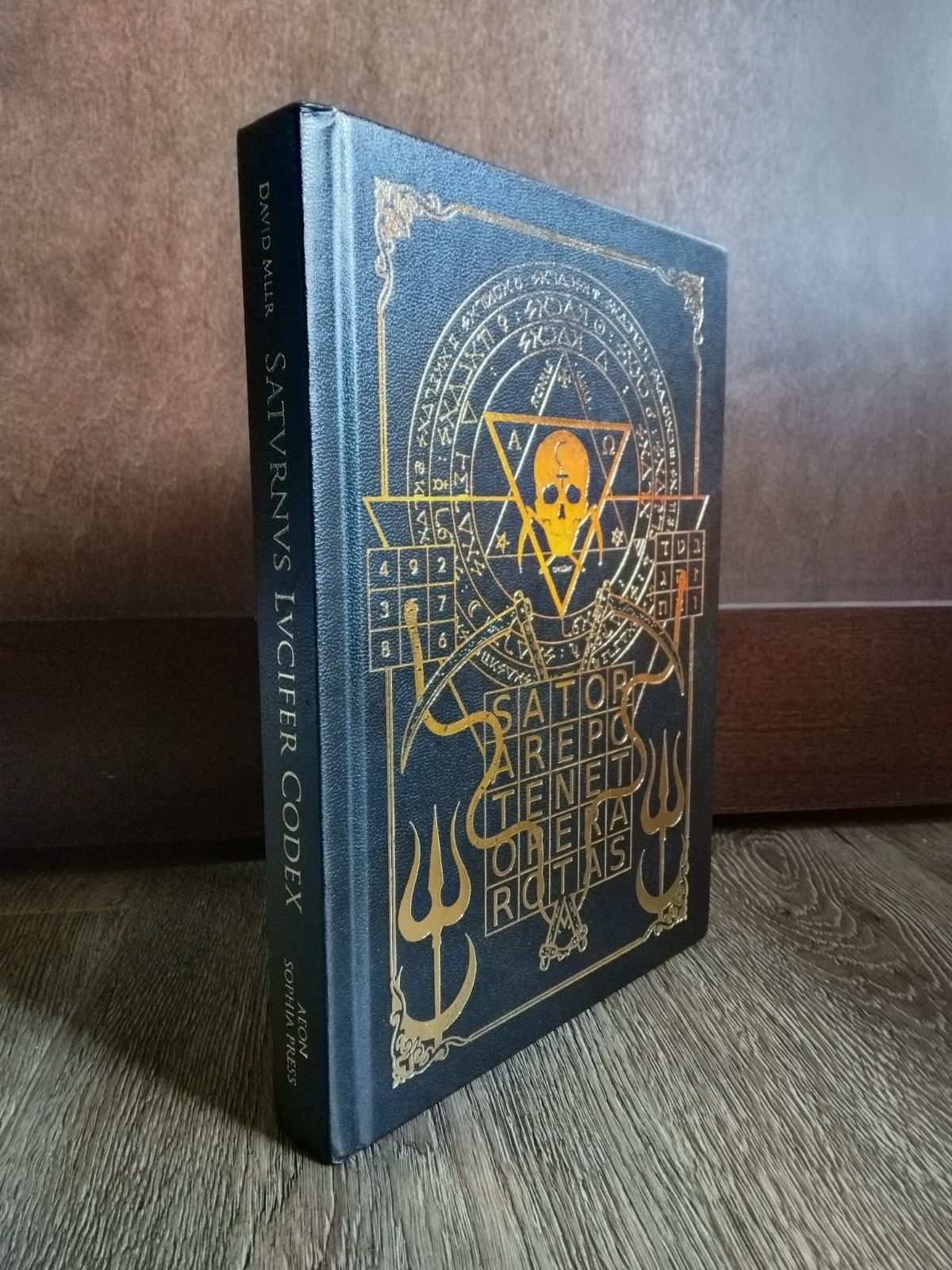 Satvrnvs Lvcifer Codex Signed And Sigilized Deluxe Ed 44/50 David Mllr Aeon Soph