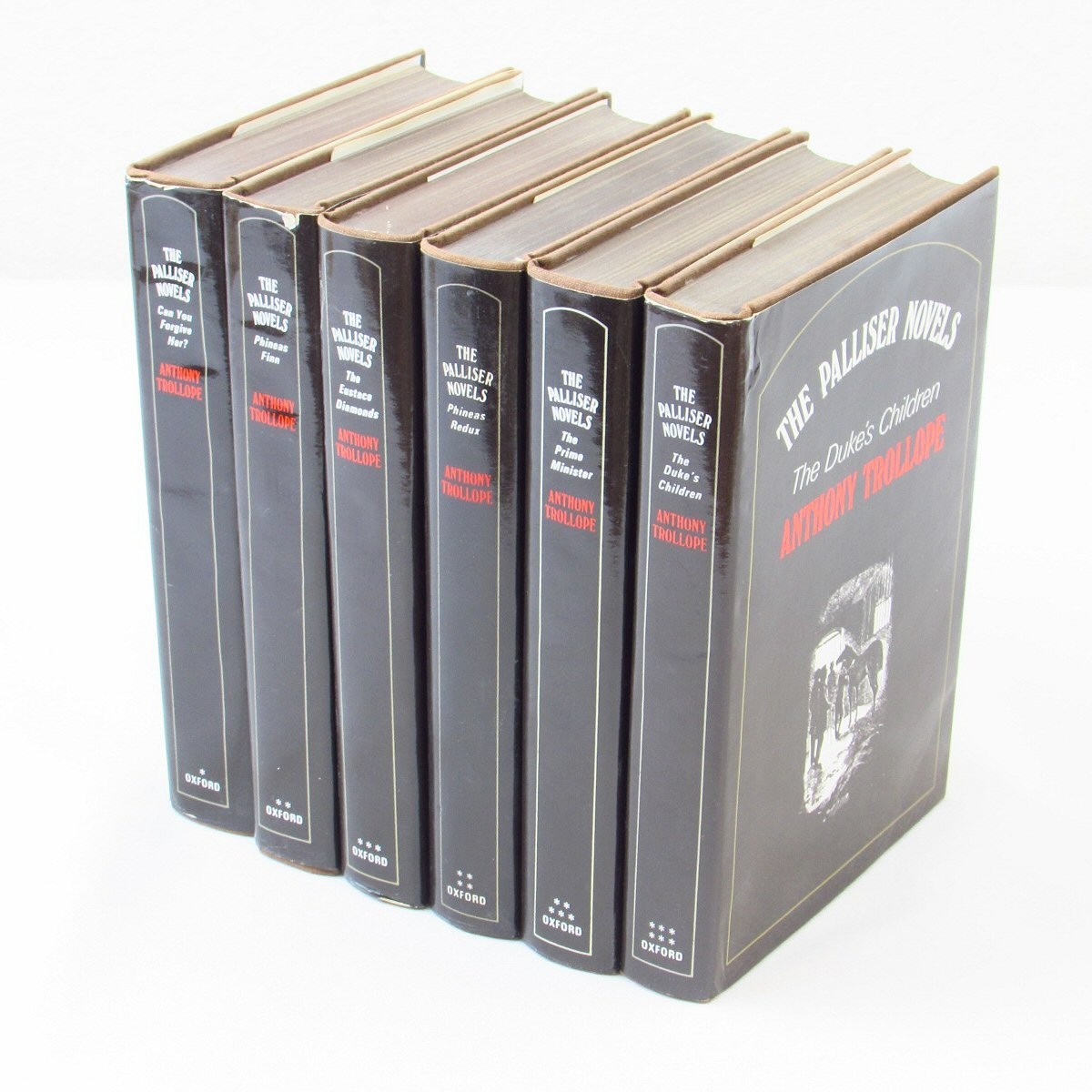 The Palliser Novels Anthony Trollope Complete 6-Volume Hardcover Set Oxford