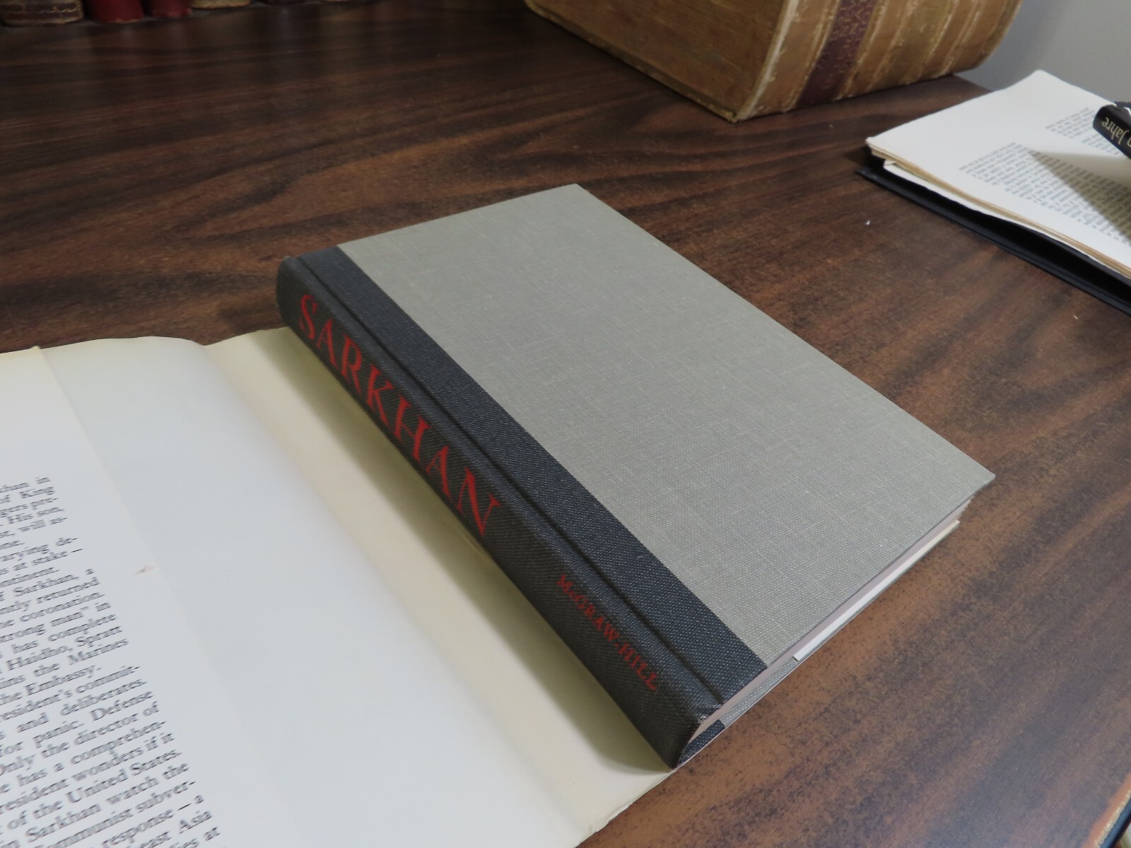 Sarkhan William J Lederer & Eugene Burdick HC 1965 BCE