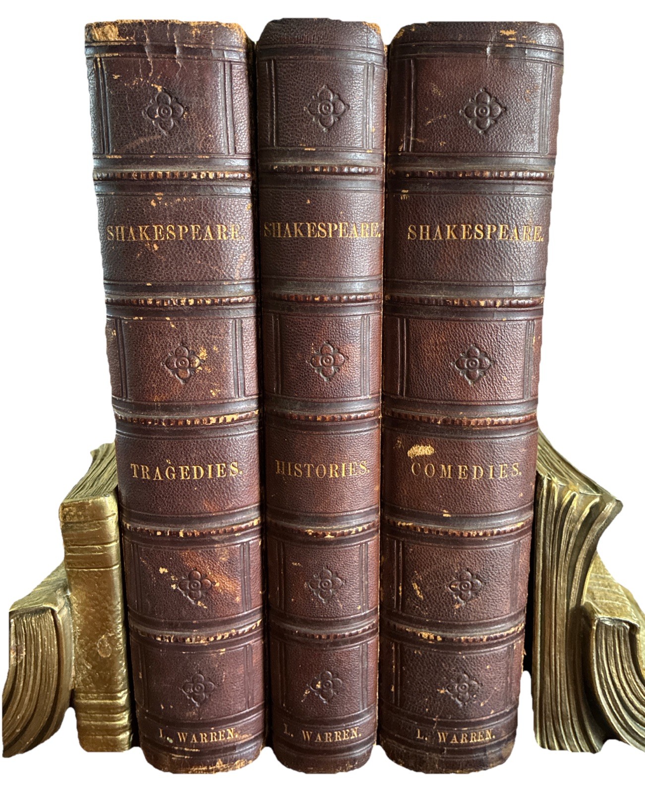 The Complete Works of William Shakespeare (1861) in 3 Volumes, Steel Engravings