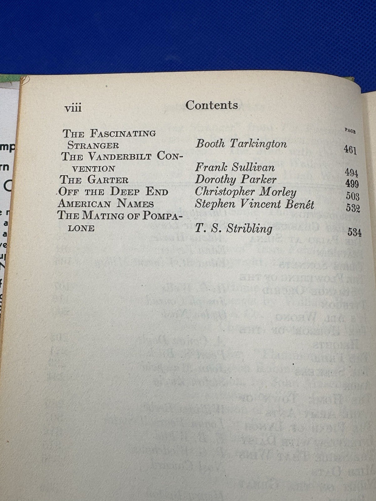 The Panorama of Modern Literature (1934) First Edition, Vintage Hardcover DJ