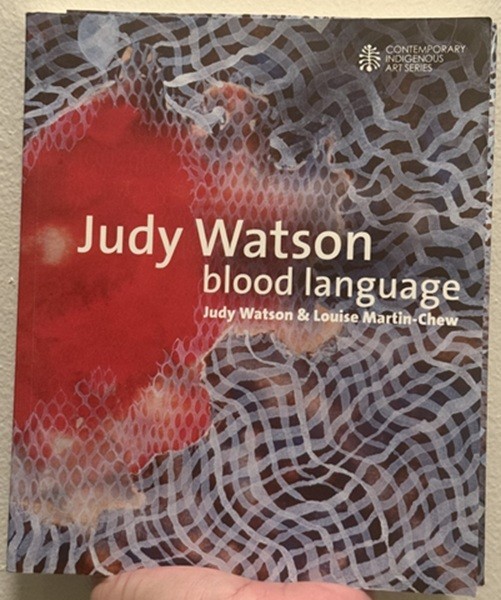 Judy Watson: Blood Language – LIKE NEW, RARE