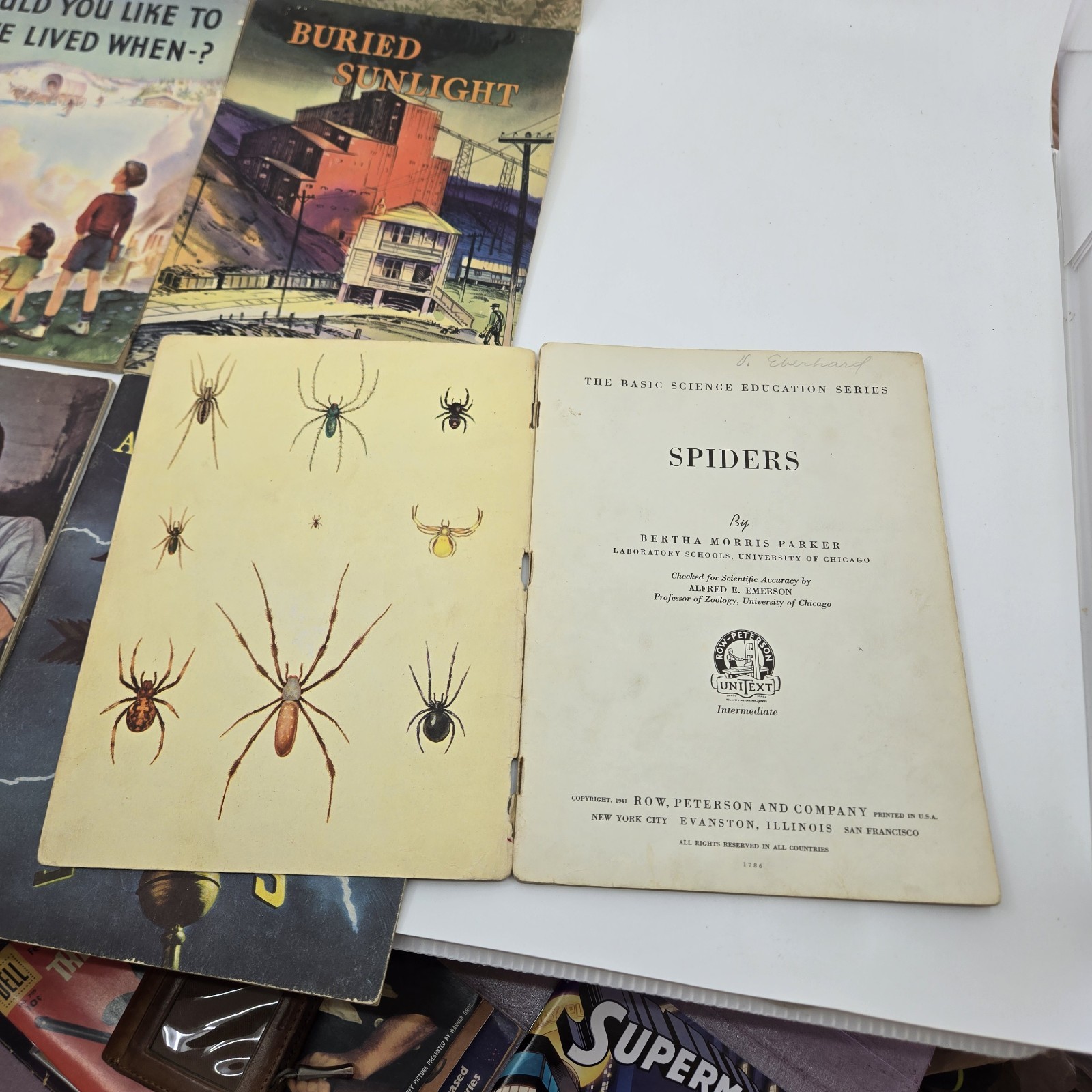 Lot 8 The Basic Science Education Series Books Vtg 1950s Bertha Morris Parker