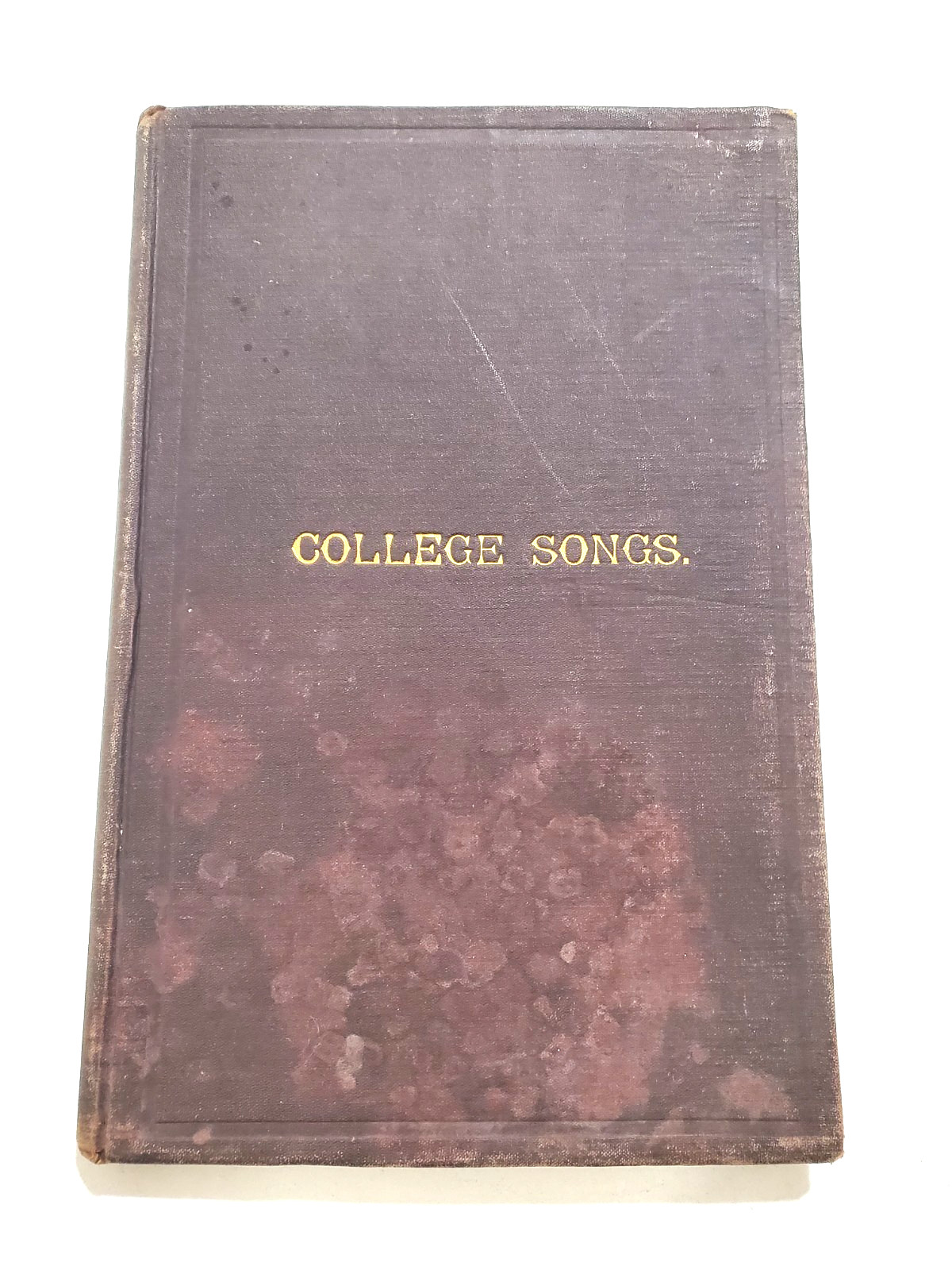 College Songs Henry Randall Waite 1885 Oliver Ditson Company