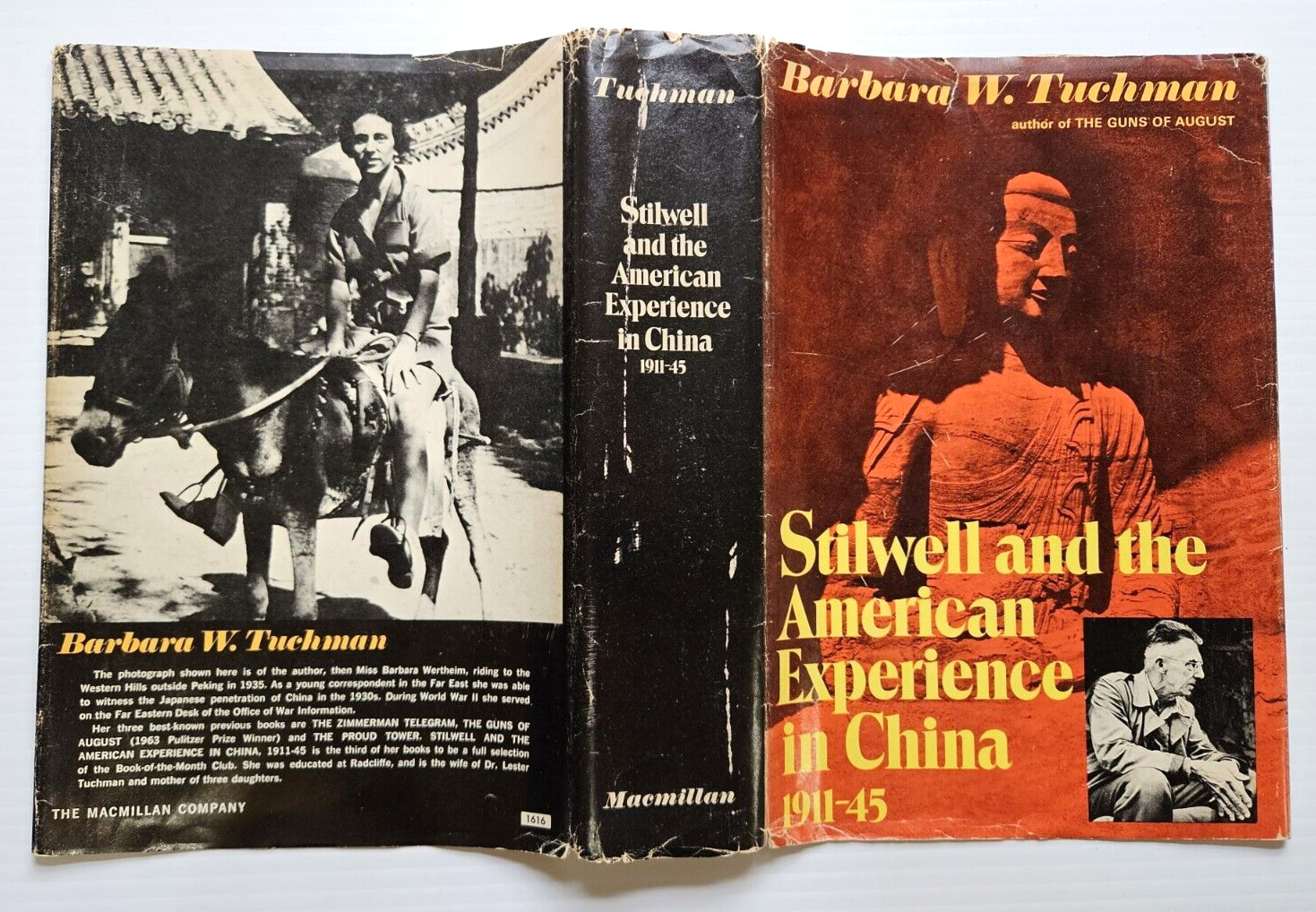 Stilwell and the American Experience in China Barbara Tuchman 1971 1st Printing
