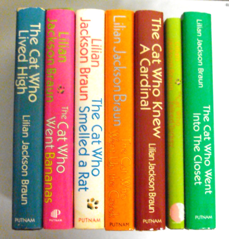 Lillian Jackson Braun – The Cat Who – Hardcover Book – Lot of 15