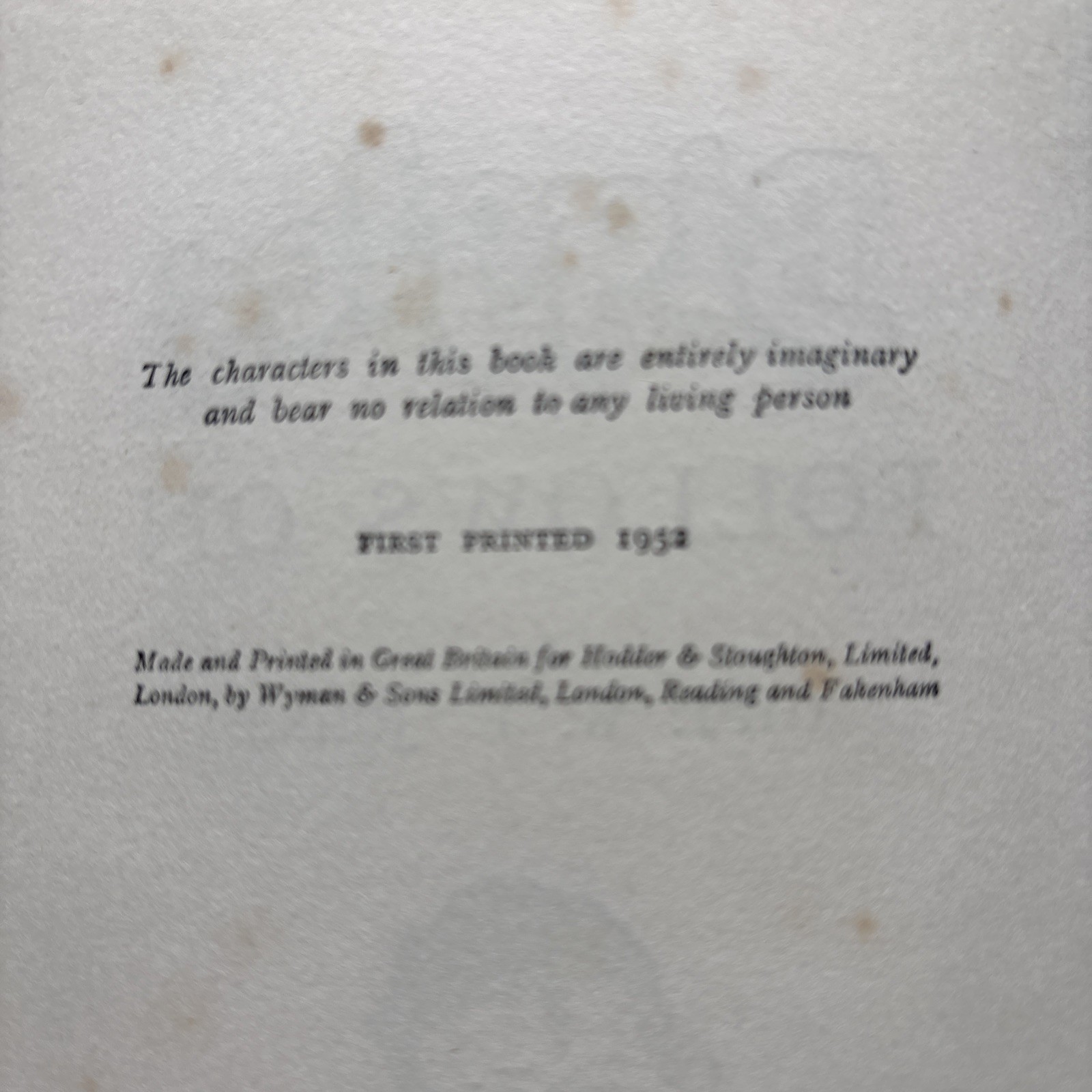 Biggles Follows On – Capt. W.E. Johns – H&S First Edition 1952 – Satisfactory
