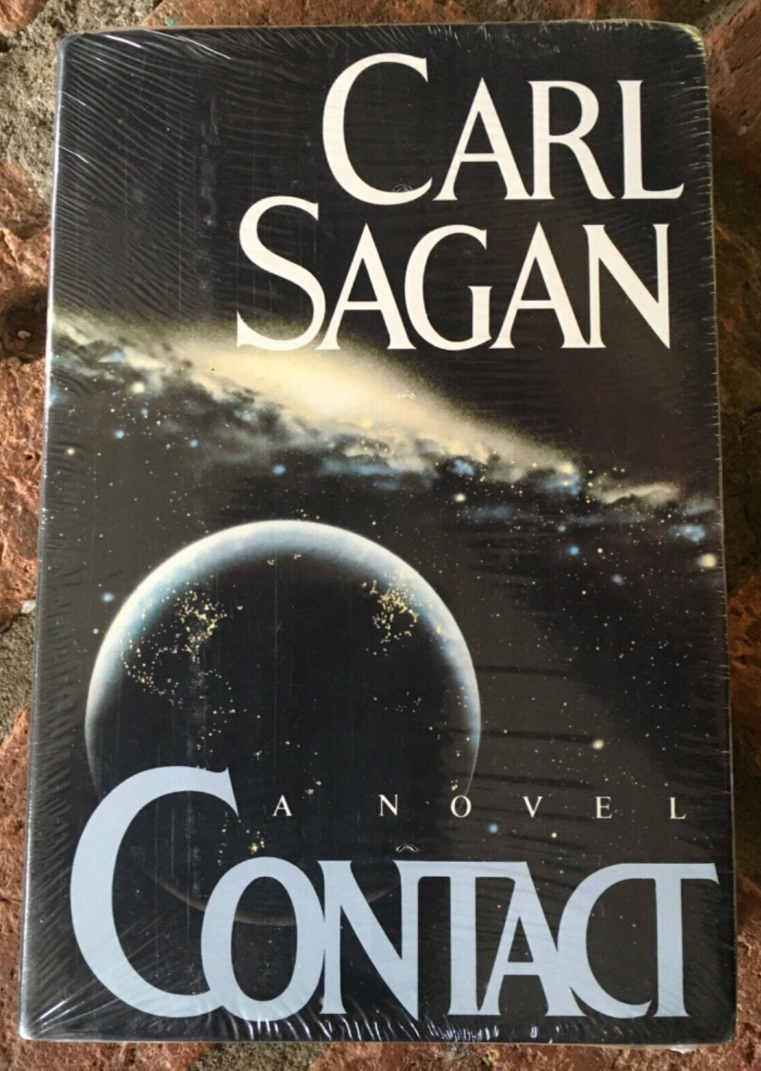 1985 NOS 1st Sealed CARL SAGAN Contact HCDJ book 1st Simon and Schuster