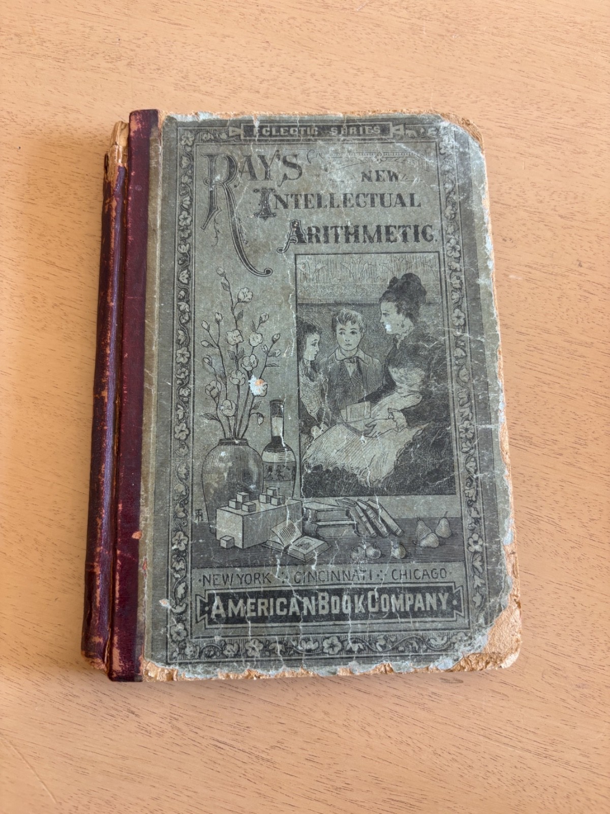 Rays New Intellectual Arithmetic Joseph Ray American Book Company Antique 1877
