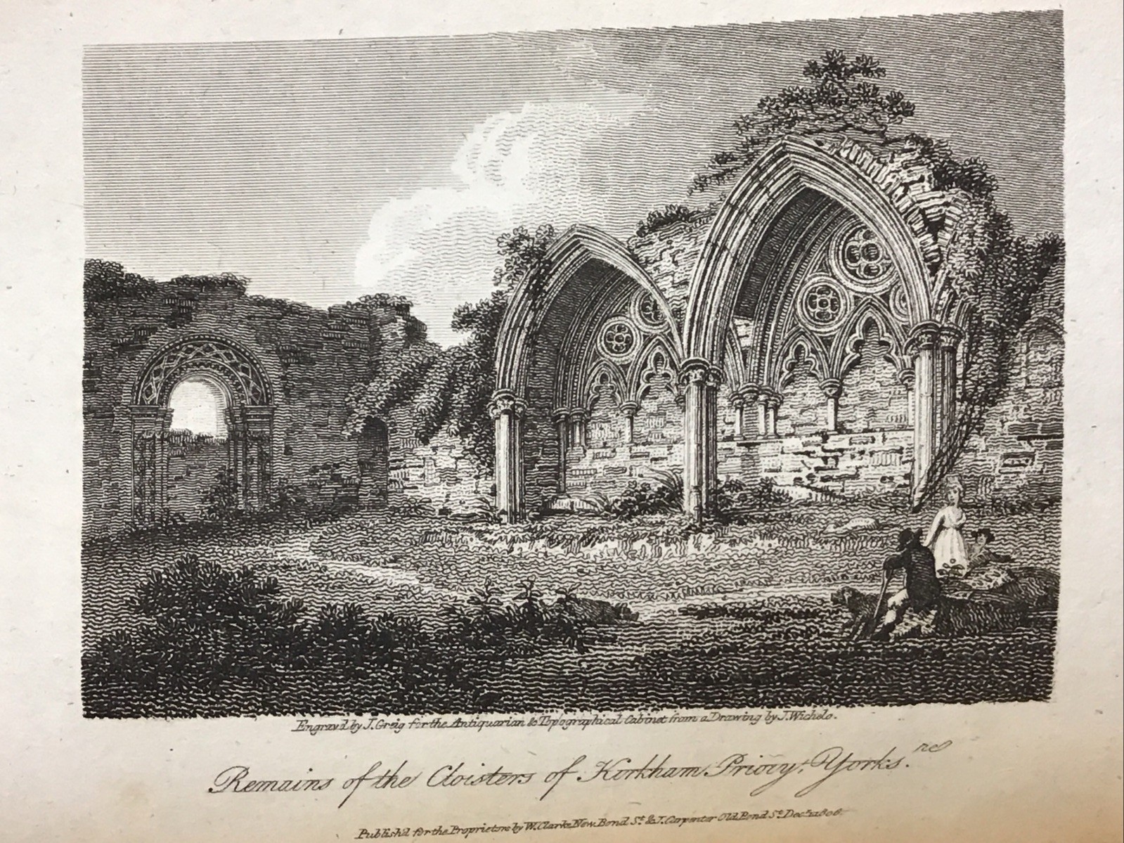 1807 Antiquarian&Topographical Cabinet Elegant Views Great Britain 50 Engravings