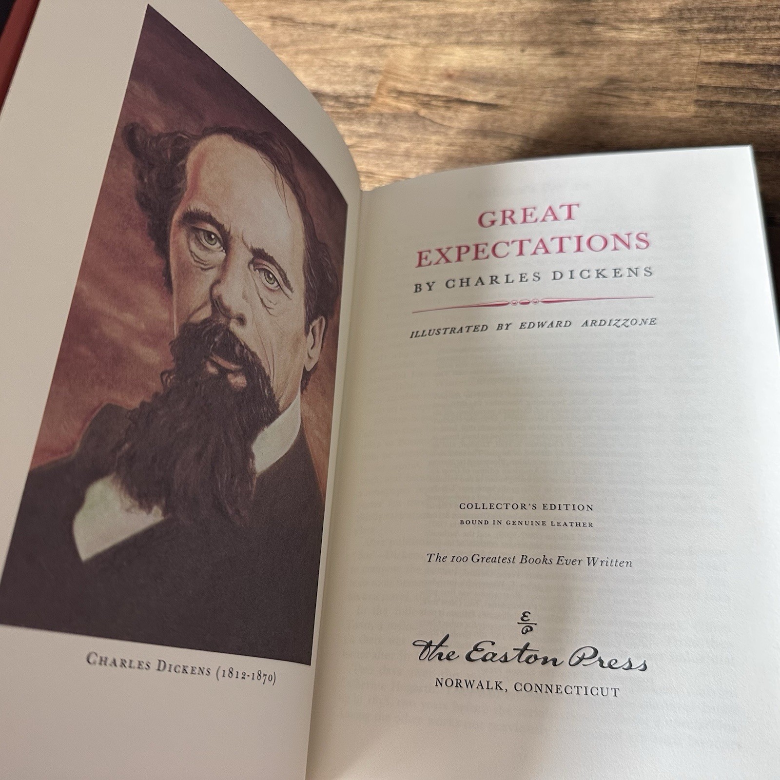 Great Expectations By Charles Dickens The Easton Press 1979 – Like New Condition