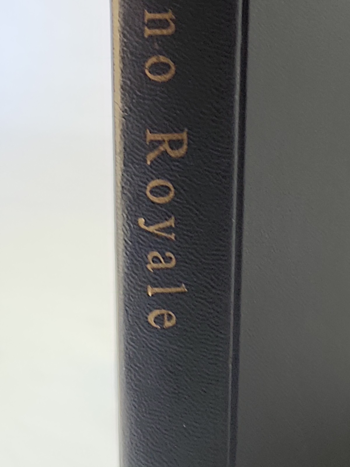 Casino Royale by Ian Fleming First U.S. Hardcover Printing 1953 Book Macmillan