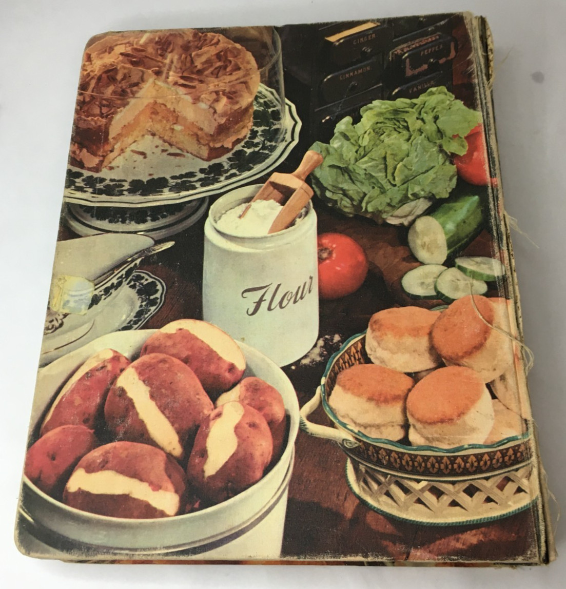 1956 Betty Crocker’s PICTURE Cook Book 5-Ring Binder 2nd Edition 4th Printing HB