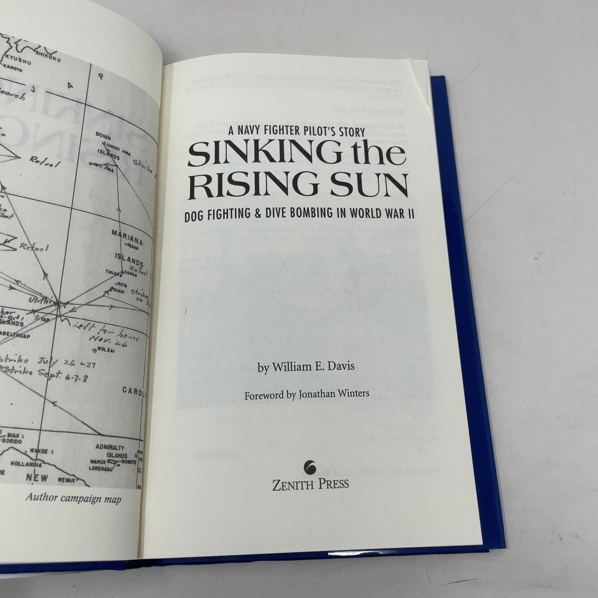 Sinking the Rising Sun by William E. Davis HC First Edition Like New 2007