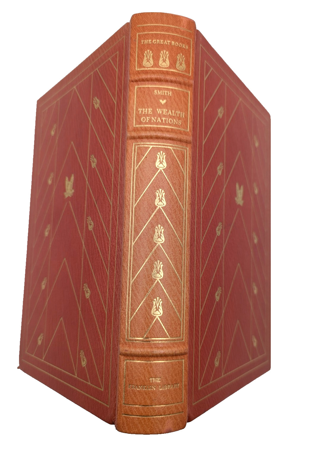 Adam Smith ~ The Wealth of Nations ~ Franklin Library Great Books 1978 Leather