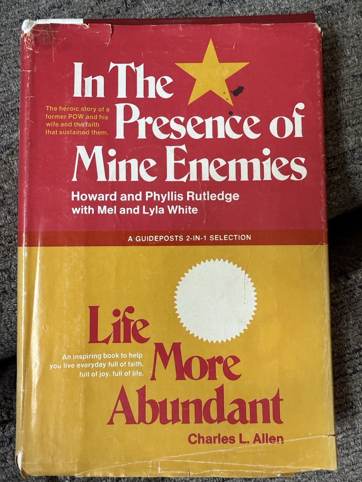 Vietnam POW Memoir In the Presence of Mine Enemies 1973 Hardcover DJ