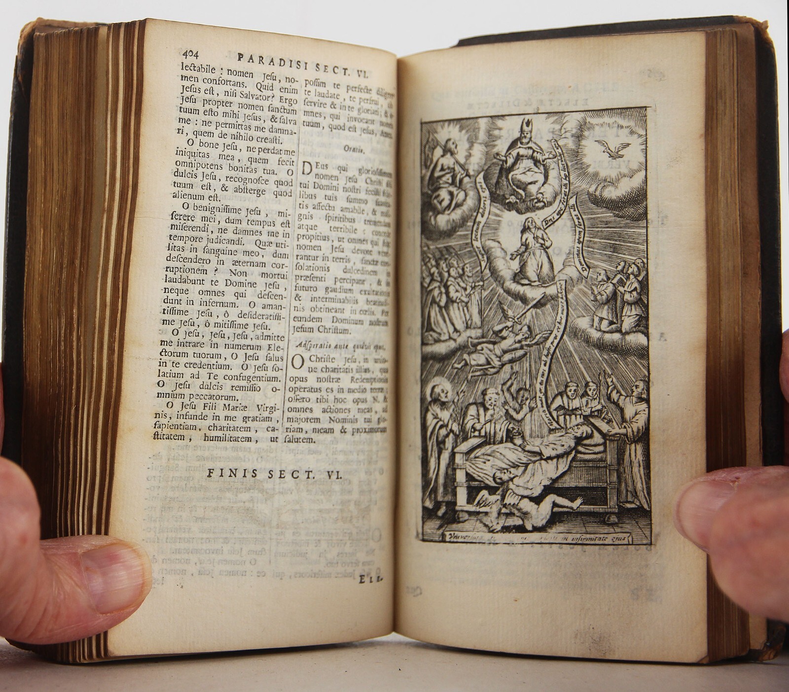 Jacob Horstius‘ Paradisus Animae Christianae 1716 Paradise of the Christian Soul